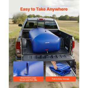 Large Capacity 264.2 Gallon <b>Hydration</b> <b>Bladder</b> Portable Collapsible Soft Water Storage Bag Leakproof and Tear Resistant - Product Image 6