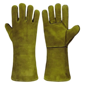 Guantes de Seguridad Industriales de Alta Resistencia y Calidad Premium, de Cuero Vacuno, Aislantes, para Soldadura, Protección de Manos - Product Image 3