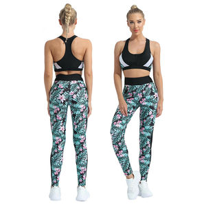 Conjuntos de yoga de manga larga para mujer al por mayor, leggings deportivos para damas y conjuntos de gimnasio de alta calidad. - Product Image 1