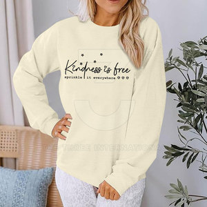 Sudadera con Capucha de Felpa Gruesa 100% Algodón Estampada de Invierno para Mujer - Cálida, Transpirable y Estilo Urbano - Product Image 2