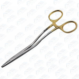 ที่จับเข็มแบบงอ 6 นิ้ว ยี่ห้อ Bozeman สำหรับผ่าตัด ทำจากสแตนเลส ใช้สำหรับเย็บแผล - Product Image 6