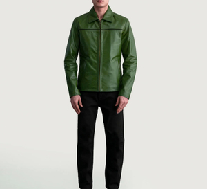 Veste en cuir de qualité supérieure, veste en cuir personnalisée pour homme, veste en cuir fabriquée au Pakistan, meilleur prix - Product Image 2