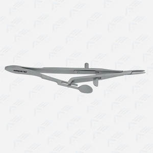 Porte-aiguille Kalt droit, forceps ophtalmique, porte-aiguille Kalt droit de 14 cm, acier inoxydable de haute qualité - Product Image 2