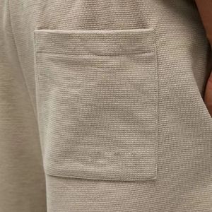 Ensemble de vêtements de sport pour homme, été, décontracté, respirant, fin, séchage rapide, 100% coton, haut à manches courtes et short de sport - Product Image 5