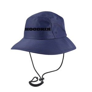 Custom Logo Embroidery Canvas/Oxford Fishing Boonie Hat 100% Polyester <b>Waterproof</b> Wide Brim Outdoor Sun Hat Breathable Quick Dry - Product Image 2