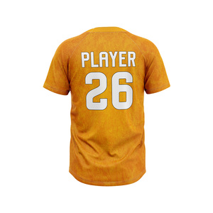Camiseta de Béisbol Personalizada con Logotipo y Nombre Impresos, al por Mayor, Estilo Vintage, Sublimada, para Jóvenes, Ropa de Béisbol y Sóftbol, Camisetas de Béisbol - Product Image 6