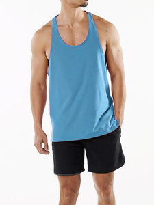 Custom Fashion Y Back Streetwear <b>Athletic</b> Gym Tank Top Men's Running Tank Tops - Product Image 5