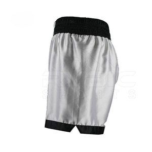 Lightweight Breathable Satin Muay Thai <b>Shorts</b> Standard Fit <b>Kickboxing</b> Wears With Free Design Options - Product Image 6
