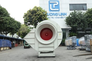 Ventilador Centrífugo con Correa de Transmisión para Extracción de Humo en Pasillos CEP-1-16I con Acero al Carbono SS400, Fábrica en Vietnam, Soporte OBM - Product Image 5