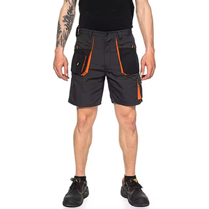 Pantalones Cortos de Trabajo de Cintura Media, Estilo Utilitario, con Bolsillos Grandes, Secado Rápido, Costuras Reforzadas, para Hombre, Venta Directa de Fábrica - Product Image 3