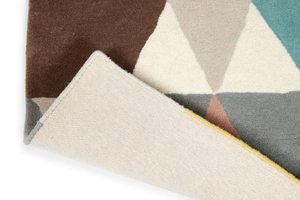Tapis moderne en laine tufté à la main, couleur unie, lavable, adapté aux animaux domestiques, antidérapant, réversible, à poils longs, de forme ovale, pour la maison et la chambre - Product Image 4