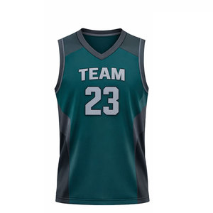 Venta Directa de Fábrica, Jersey de Baloncesto Personalizable al Por Mayor de Alta Calidad de Secado Rápido con Bordado 3D para Adultos - Product Image 1