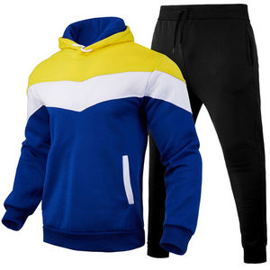 Conjunto Deportivo de Alta Calidad 100% Algodón para Hombre, Transpirable, para Correr, Trotar, Primavera/Otoño, Ropa Deportiva Informal, Hecho en Pakistán - Product Image 3