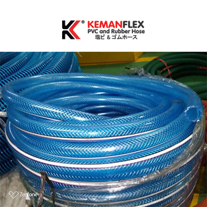 Tuyau d'arrosage renforcé en nylon 1/4 pouce 100 mètres, tuyau d'eau en PVC flexible pour l'irrigation extérieure et l'aménagement paysager - Product Image 3