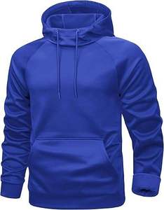 Sudadera con Capucha para Hombre, Color Verde Oliva, Negro y Beige, Premium, Manga Larga, Informal, con Bolsillo Canguro - Product Image 6