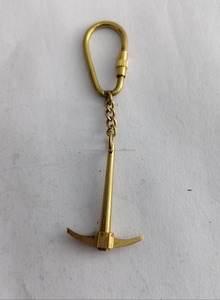 พวงกุญแจทองเหลืองรูป OM แบบดั้งเดิมสำหรับศาสนาฮินดู พร้อมห่วงคล้องกุญแจ สัญลักษณ์ทางจิตวิญญาณ เหมาะสำหรับรถยนต์ จักรยาน บ้าน หรือเป็นของขวัญ - Product Image 2