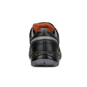 <b>Black</b> Steel Toe Safety Shoes Genuine Leather <b>Work</b> <b>Boots</b> Waterproof Breathable Anti Slip Anti-static Industrial Factory Kitchen - Product Image 2