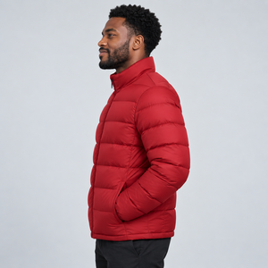 Custom made <b>mens</b> winter <b>jackets</b> featuring premium insulation fashionable colors and quality construction for wholesale apparel - Product Image 2