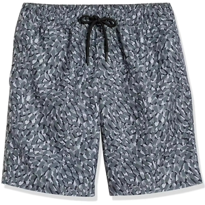 Shorts de Baño para Hombre con Estampado Geométrico, Cintura Media, Cordón Ajustable, Secado Rápido, Casuales, con Bolsillos - Product Image 3