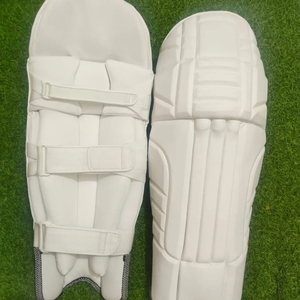 Professional Trendy Design <b>Cricket</b> Pads Custom Brand Batting Laggards Breathable PU Leather Durable Double-Stitched <b>Equipment</b> - Product Image 2