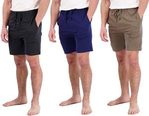 Pantalones Cortos Casuales de Algodón para Hombre, Nuevo Modelo, Diseño Sólido, Cintura Elástica, Secado Rápido, Transpirables, para Gimnasio, Deportes al Aire Libre, Correr - Product Image 5