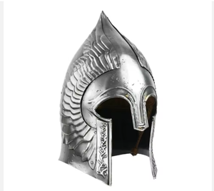 Casco Vikingo Medieval de Milap Industries, Inspirado en el Anillo del Señor, Hecho a Mano, de Acero Pulido, Casco de Armadura Vintage, Decoración, Regalo, Coleccionable - Product Image 3