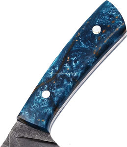 Le couperet à viande forgé en acier inoxydable fait à la main en acier au carbone du chef professionnel de haute qualité comprend une gaine de tranchage - Product Image 5