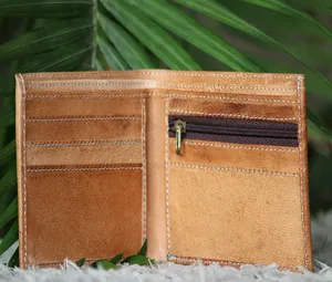 2026 Men And Women <b>Smart</b> Leather <b>Wallet</b> With Multiple Pockets Designer Short Zipper Small Fold <b>Wallet</b> Premium Quality Products - Product Image 3
