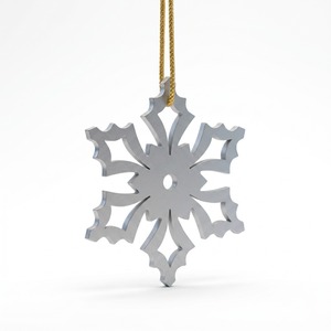 Luxury Metal Christmas Hanging Ornament With Classic Christmas Theme For Home Decoration Holiday Party And Seasonal Gifts - Product Image 2