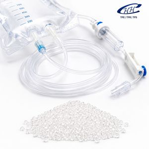 Élastomère thermoplastique SEBS de qualité médicale, matière première TPE pour l'extrusion de tubes IV - Product Image 1