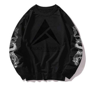 เสื้อฮู้ดดี้โอเวอร์ไซส์ผู้ชาย แขนยาว มีกระเป๋า  ผ้าหนา 420 กรัม สีพื้น  แฟชั่น  รับสกรีนโลโก้ตามแบบ - Product Image 3