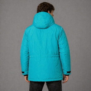 Chaqueta Parka de Invierno Personalizada para Hombre, Impermeable, Cortavientos, Acolchada, con Capucha, Fabricante OEM ODM, Proveedor Mayorista - Product Image 2
