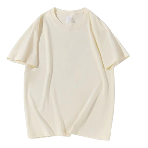 T-shirt Homme Oversize Lourd Uni à Col Rond, Vente Chaude, pour Impression Personnalisée, T-shirt en Jersey Vierge Imprimé - Product Image 3