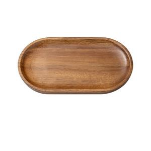 Bandeja Rectangular de Madera de Acacia Japonesa Hecha a Mano, Moderna, para Servir Frutas, Ideal para Ramadán, Bodas, Cumpleaños, Café y Comida - Product Image 4