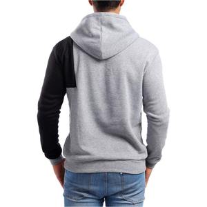 เสื้อฮู้ดซิปแบบสั่งทำพิเศษสำหรับผู้ชาย สไตล์ใหม่ ผ้าฝ้าย/โพลีเอสเตอร์ ลายเรียบ คอตั้ง เสื้อกันหนาวสำหรับฤดูหนาว น้ำหนัก 450 กรัม - Product Image 3