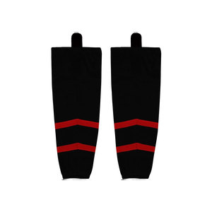 Chaussettes de hockey sur glace de couleur unie, maille haute densité, respirantes et légères pour les jeunes, les juniors et les adultes, disponibles pour l'entraînement - Product Image 4