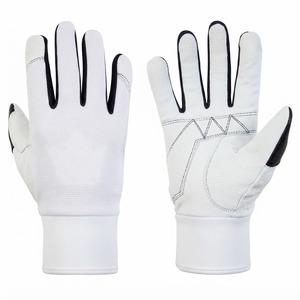 Guantes de Bateo Color Cian Púrpura, Ambidiestros, Tejido Transpirable, Cierre de Gancho y Bucle, Unisex, para Adultos, Guantes de Entrenamiento - Product Image 5