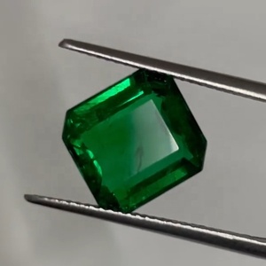 ธรรมชาติ4.85 Cts แปดเหลี่ยมตัดคุณภาพดีแซมเบียมรกตโดย Sadiya นานาชาติ - Product Image 4