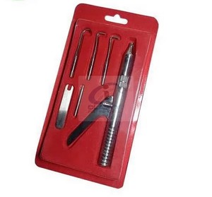 CLASTY INSTRUMENTS Kit de dépose manuelle de couronnes dentaires en acier inoxydable avec poignée pistolet, outil de retrait de couronnes et système de retrait de bridges - Product Image 5