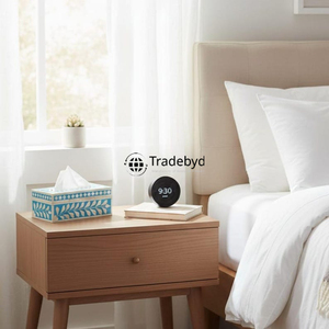 Portarrollos de Papel Higiénico de Diseño Personalizado con Incrustaciones de Hueso, Ecológico y de Primera Calidad, Hecho a Mano, Elegante y Lujoso, Decoración para Baño y Sala de Estar, Tradebyd - Product Image 4