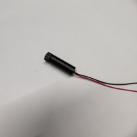 Module de pilote de diode laser à fibre haute puissance 25 mW avec contrôle par minuterie, DC9V, longueur d'onde 650 nm pour l'alignement et le marquage industriels