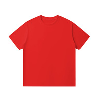T-shirt vierge pour homme à manches courtes et col rond, en pur coton lourd 230G, doux, personnalisable avec broderie OEM, prix usine CN Bangladesh