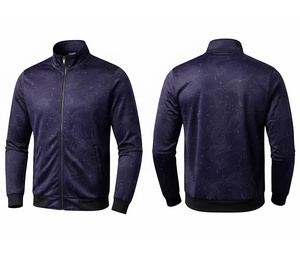 Veste à fermeture éclair intégrale en sublimation, design streetwear personnalisé, chaude, respirante, séchage rapide |   Tailles Hommes Femmes Jeunes |   Veste d'entraînement - Product Image 4