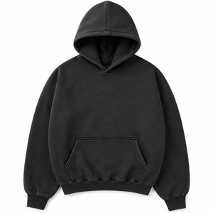 เสื้อฮู้ดดี้ไซส์ใหญ่ราคาโรงงาน เสื้อฮู้ดดี้ผู้ชาย เสื้อฮู้ดดี้หนานุ่ม สตรีทแวร์ฮู้ดดี้ MOQ ต่ำ สั่งซื้อจำนวนมากได้ - Product Image 5
