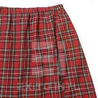 Kilt Acrílico Personalizado para Adultos, Diseño Sólido, Transpirable, Unisex, Vestido Tradicional de las Tierras Altas
