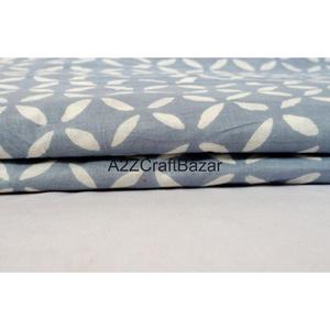 Tissu non tissé 100 % coton indien fait main Sanganeri à imprimé au bloc, écologique, respirant, séchage rapide, léger, pour robes - Vente en gros - Product Image 1