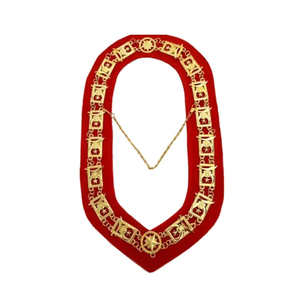 Collar Masónico Elegante y Duradero de Metal Ajustable y Cómodo para Ceremonias, Rituales, Eventos, Reuniones y Uso Especial - Product Image 2