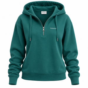 Sudaderas Cortas Deportivas para Mujer, con Logotipo Personalizado, Al Por Mayor, de Algodón y Felpa, Servicio OEM - Product Image 6