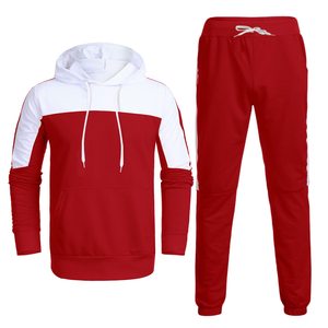 Chándal Deportivo Personalizado para Hombre, Corte Ajustado, Estilo Casual Elegante, Cintura Elástica, Chaqueta Ligera - Product Image 1