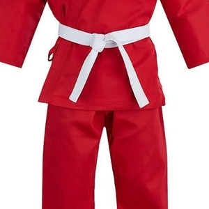 Tenue d'entraînement de judo personnalisée la plus vendue, en mélange de coton doux, respirante et confortable, équipement d'arts martiaux avec logo frontal et couleur personnalisable - Product Image 4